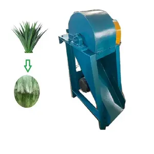 Extrator de abacaxi automático de tanzânia, máquina extratora de processamento de fibra de sisal para decoração
