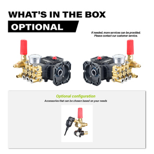 LICHIMA pompa a stantuffo Triplex ad alta pressione 100Bar 120Bar per auto - Product Image 3