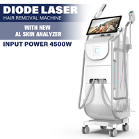 Perfectlaser - Láser de Diodo de Grado Médico de 4500 W de Alta Potencia, Láser de Diodo Profesional para Depilación, Máquina de Eliminación de Tatuajes con Picosegundos