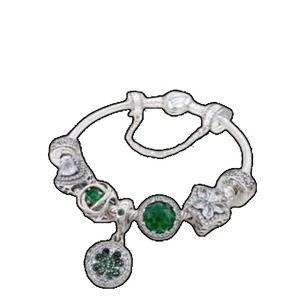 Pulsera de Plata 925 con Dijes de la Serie Star River, Globo Aerostático, Corazón, Corona, Incrustaciones de Circonio, Colgante Pequeño, Accesorio Unisex de Lujo para DIY - Product Image 3