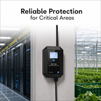 Système de surveillance des inondations en gros OEM LoRa NB-IoT, dispositif de détection d'inondation alimenté par batterie IP67 pour serres agricoles IoT