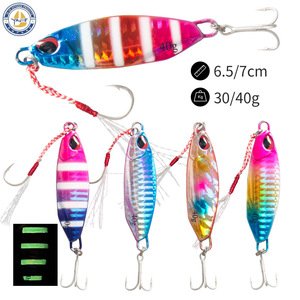 Señuelo de jigging de 40g para pesca en el fondo, ideal para la pesca de macarela. - Product Image 2