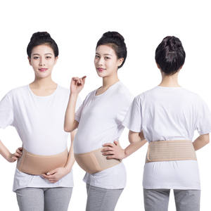 काले मातृत्व बेल्ट गर्भावस्था समर्थन बेल्ट बैंड बैंड पेट समर्थन बेल्ट पेट महिलाओं के लिए - Product Image 6