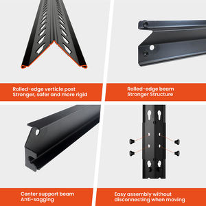 Estante de Almacenamiento Metálico de 5 Niveles de Alta Resistencia, Estantes para Tiendas Minoristas, Almacenes y Garajes para Alta Capacidad de Carga - Product Image 5