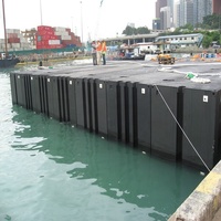 Plateforme modulaire en acier RigiFloat pour machines lourdes, certifiée ABS, montage et démontage faciles