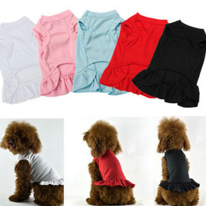 Low Price High Quality Stocked Wholesale Cotton Cheap Blank Sleeveless v Neck <strong>t</strong> <strong>Shirts</strong> <strong>for</strong> Pet <strong>Dog</strong> - Product Image 6