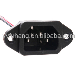 Tùy chỉnh Alligator Clip cáp điện với AC ổ cắm kết nối cho đèn dây điện & dây mở rộng - Product Image 3