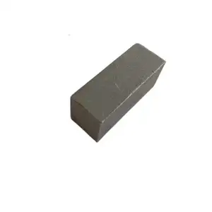 63HRC High Chromium bimetallic Wear Bars wear blocks for Mining Abrasion