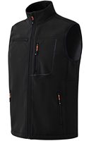 Chaleco de golf reversible de alta calidad para hombre, tela de nailon transpirable de estilo formal con bordado de logotipo personalizado para trabajar en otoño