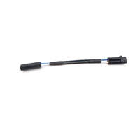 YZlink personnalisé Auto phare lampe câblage prise adaptateur Double connecteur femelle bouchons voiture lumière fil câble faisceau