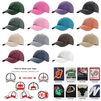 Gorras de Béisbol de Algodón Lavado con Logotipo Bordado en 3D Personalizado para Hombre y Mujer, Gorra Deportiva Personalizada para Golfistas, Fabricantes OEM