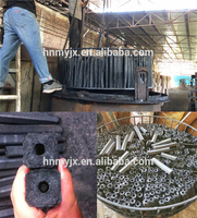 Four de carbonisation Mingyang 2 tonnes à flux d'air, chauffage indirect, pyrolyse haute température, cylindre multi-réservoirs