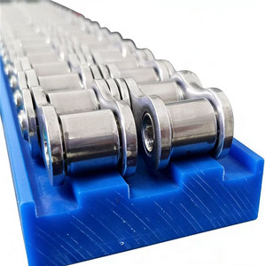 Chaîne de convoyeur sur mesure de qualité professionnelle, bande de support en UHMWPE verte, rail de guidage en plastique à rainures pour équipement de convoyage - Product Image 6