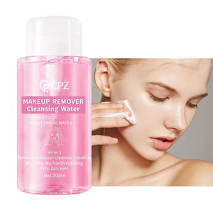 Eau démaquillante à la rose en marque propre avec tête de pompe Naturelle douce pour les peaux sensibles Eau micellaire à la rose - Product Image 6