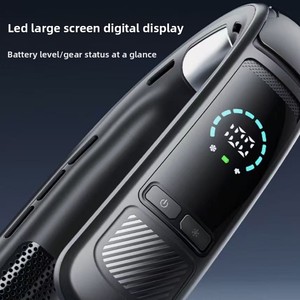 Ventilateur de cou portable OEM, rechargeable, sans pales, à porter, avec logo personnalisé, pour l'été - Product Image 2
