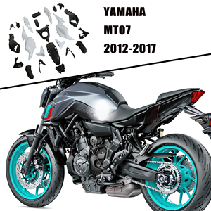 Personalización Personalizada - Kit de Carenado y Carrocería de Plástico ABS sin Pintar para Yamaha MT07 12-17 - Product Image 4
