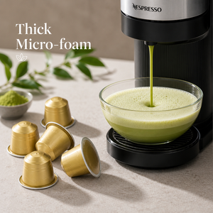 Cápsulas de Matcha con Certificación Orgánica de la UE, Compatibles con Máquinas Nespresso, Cápsulas de Té Verde Saludables, Suministro de Marca Privada - Product Image 3