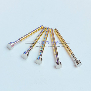 Sonda de Prueba P156 G con Punta Plana de 2.36mm, Pin de Prueba ICT con Resorte, Material Metálico - Product Image 2