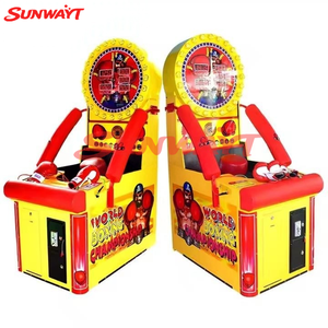 Máquina de Boxeo Arcade Operada con Monedas, Juego de Boxeo con Golpes y Patadas, Máquina de Boxeo Hercules para Entrenamiento de Fuerza - Product Image 3