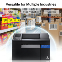 Impresora de Etiquetas de Inyección de Tinta a Todo Color de Formato Ancho con Corte Automático E-pson CW-C6530A CW-C6500P de 8 Pulgadas y 1200 DPI, Impresora Industrial a Color