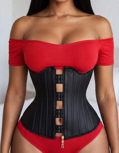 En gros Fajas Colombianas pour femmes, gaine amincissante courte en <span class=keywords><strong>latex</strong></span> avec 25 baleines en acier - Product Image 1
