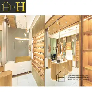 Eyewear Showcase Retail Optical Display Cabinets Furniture Optical Shop Interior Decoration Custom Eyewear Store Furniture