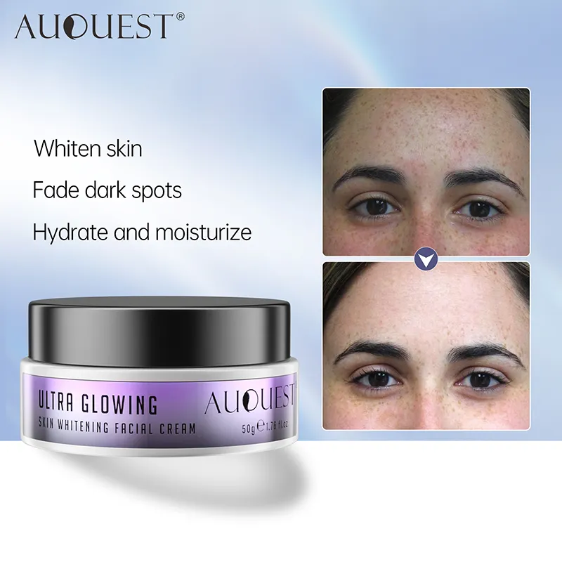 Wholesale ultra glowing skin whitening facial cream private label organic Moisturizer Hyaluronic Anti-Aging face cream