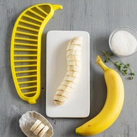 Vente en gros de mandolines de cuisine en plastique PP, coupe-fruits, saucisses, bananes, chips, hachoir manuel pour aliments, outils de cuisine