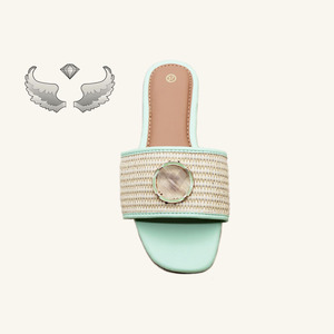 Sandalias planas antideslizantes y duraderas de verano de moda de alta calidad para mujeres y damas-Venta al por mayor para sandalias de mujer - Product Image 5