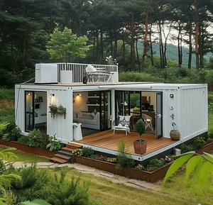 Tienda Modular a Precio Reducido, Casa de Lujo de 40 pies, Casa Contenedor Pequeña Moderna, Villa Prefabricada, Tiendas Emergentes y Negocios Móviles - Product Image 2