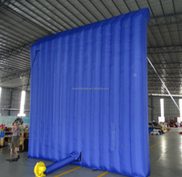 Barrière anti-bruit gonflable portable sur mesure pour usine