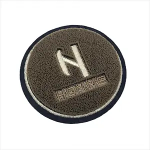 Appliques Cartoon Chenille Letter Patch Design 3D Personalized Embroidery Patches Logo Patch