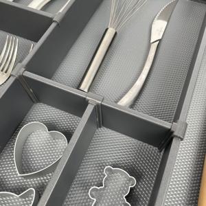 Venta de fábrica, almacenamiento de <span class=keywords><strong>cocina</strong></span>, cesta extraíble, cesta de cajón de armario con cajón de <span class=keywords><strong>cocina</strong></span>, organizador de cubiertos SQFG400 - Product Image 5