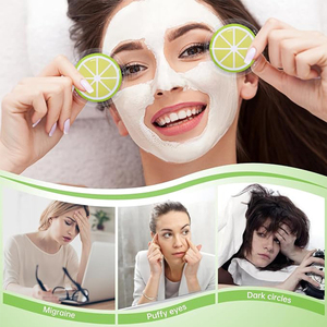 Tùy chỉnh màu sắc PVC Gel mắt các bản vá lỗi lạnh ấm trị liệu Mặt nạ mắt cho chăm sóc sắc đẹp tùy chỉnh màu sắc Gel mắt nén Túi nước đá - Product Image 4