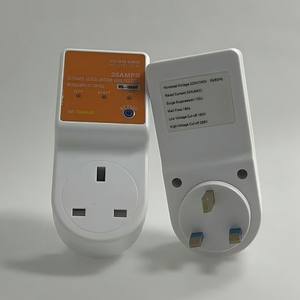 Protector de Voltaje T2 10A 15A 16A 20A 110V 220V Protección Contra Sobretensiones para Refrigerador, TV, Enchufe, Material Plástico - Product Image 3