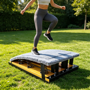 Planche de saut à longue distance en bois massif de haute qualité avec base renforcée, adaptée à une utilisation à la maison ou à l'école - Product Image 6