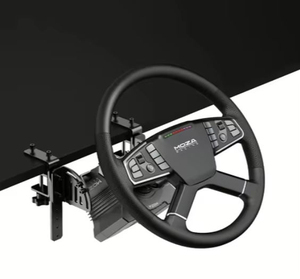 Volante de Carreras Moza Racing R5 de 5.5nm con Accionamiento Directo, Paquete TSW de 400mm, SRP Lite, Dos Sets, Equipo de Simulación para PC R5+TSW+SRP ¡Bienvenido! - Product Image 2