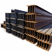 Poutre en H laminée à chaud H400x200x8x13 Q235b, longueur standard 12,4m, 12,6m, 12m, services de soudage et de découpe inclus