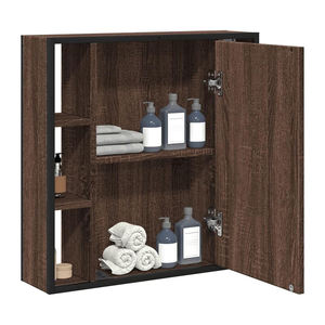 Inodoro de la mejor calidad para el hogar, diseño <span class=keywords><strong>rústico</strong></span> de gran oferta, MDF europeo, juego de armario de almacenamiento para baño de pared impermeable <span class=keywords><strong>con</strong></span> <span class=keywords><strong>espejo</strong></span> - Product Image 1