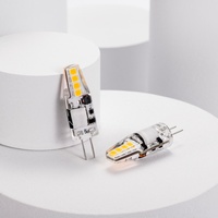 Lampes LED G4 Mini Corn à Succès Commercial 2700-6500K 1.6W Bi-Pin AC/DC 12V Basse Tension Silicone Résidentiel