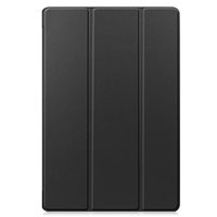 Étui de protection magnétique à trois volets en PU+PC pour Samsung Galaxy Tab S10 Plus /S9 Plus/S9 FE Plus 12.4