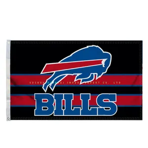 Melhores fornecedores 90x150cm Buffalo Bills Bandeira MAFIA