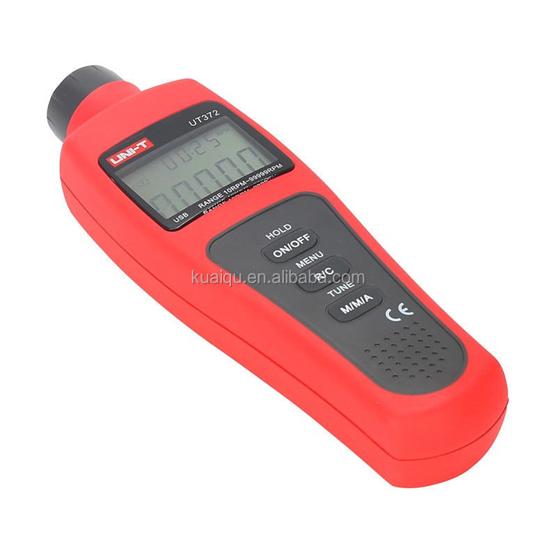 UNI-T UT372 Numérique ÉCRAN LCD USB Interface TR/MIN Gamme 10 TR/MIN-99999RPM Tachymètre Numérique Sans Contact