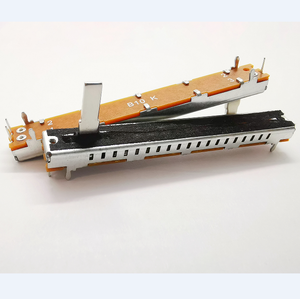 100Mm Du Lịch (Bằng Sắt Kích Thước Vỏ: 128*9*7.5Mm) Chiết Áp TRƯỢT KÉP Có Miếng Vải Chống Bụi - Product Image 3