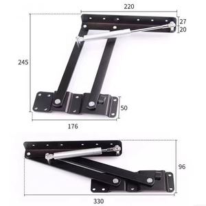 Yuehuachen Coffee <b>Table</b> <b>Folding</b> Height Adjuster Steel 292mm X 178mm Space Saving Hardware Accessory - Product Image 2