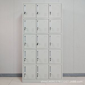 ตู้เก็บของโลหะ 15 ประตู 5 ชั้น สำหรับสำนักงานและโรงเรียน แบบตั้งพื้น ดีไซน์สี่เหลี่ยม KL-34 - Product Image 1