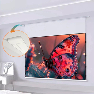 Schermo Elettrico a Cavo Nascosto da 72 Pollici Adatto per Proiettori Domestici, Proiettori Commerciali e Altre Applicazioni Espo.n - Product Image 6