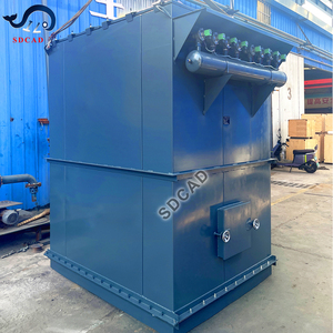 Système de dépoussiérage combiné <span class=keywords><strong>cyclone</strong></span> et filtre à sacs pour le traitement des poussières minérales à haute concentration - Product Image 3