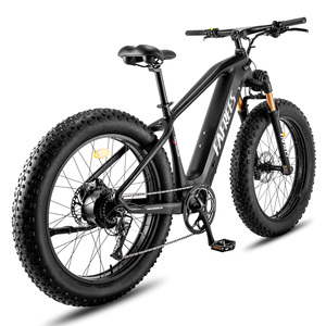 Bicicleta Eléctrica de Alto Rendimiento con Fibra de Carbono, Fafrees F26 Carbon M, Bicicleta de Neumáticos Anchos para Adultos, F26 Carbon M Ebike con Suspensión Completa, Disponible en la UE - Product Image 1