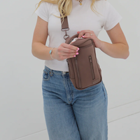Néoprène couches bandoulière sacs à bandoulière pour femmes léger sac à couches avec pochette de lingettes étanche bébé lingettes fronde sac à couches